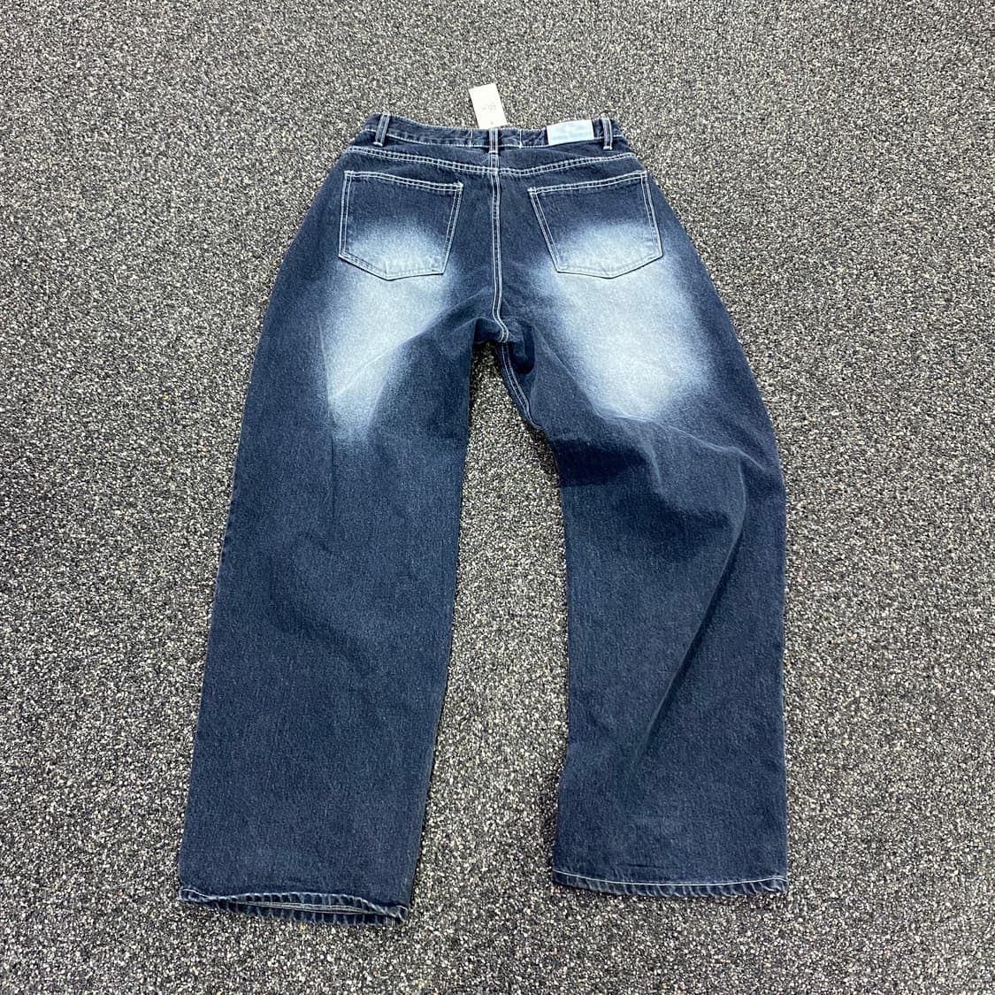 OOTJ 워싱 와이드 데님팬츠 B3149 상품이미지5