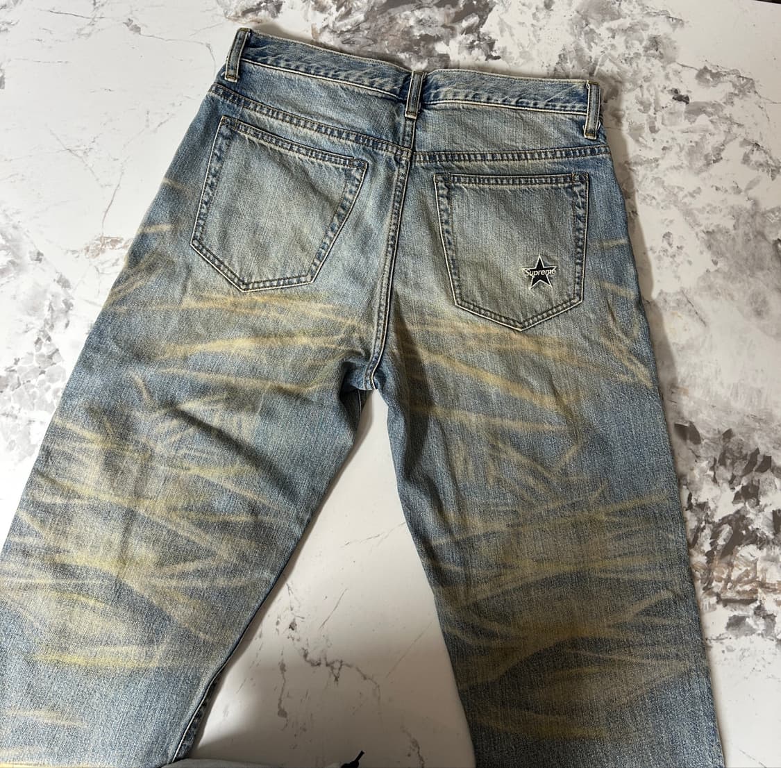 슈프림 Regular Jean FW25 Dirty Indigo 30 상품이미지4