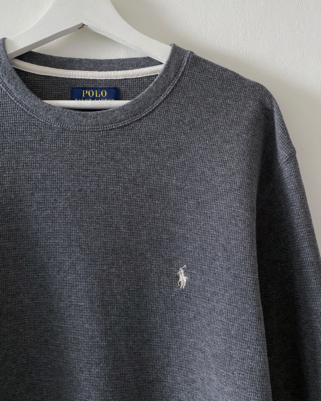 폴로 랄프로렌 와플 롱슬리브 상품이미지4