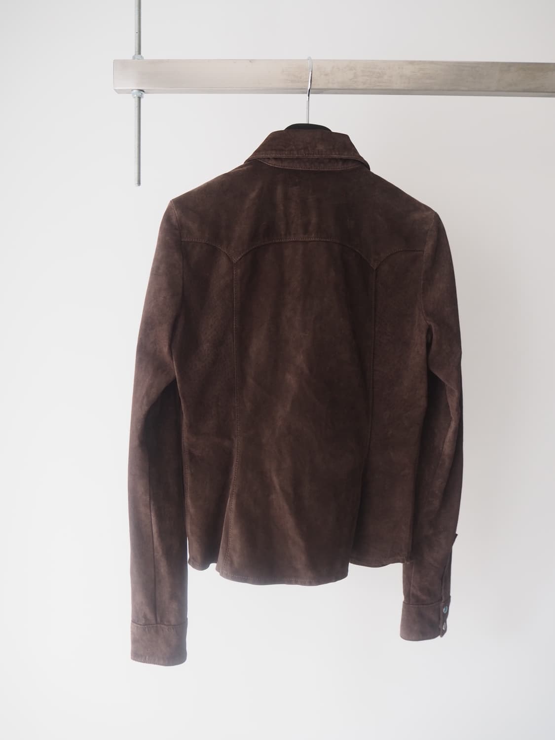 RACY RADIANT suede western shirt  상품이미지4