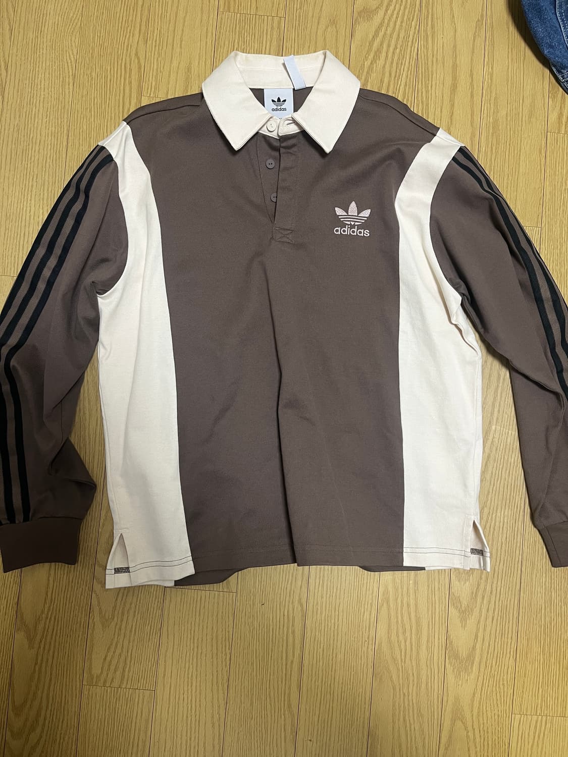 아디다스 오리지널(브라운 져지, 블랙 반팔) 상품이미지1