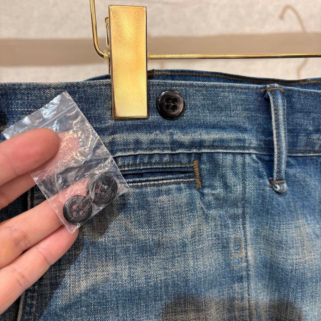 34-36 더블알엘 rrl double rl 데님 워크팬츠 상품이미지4