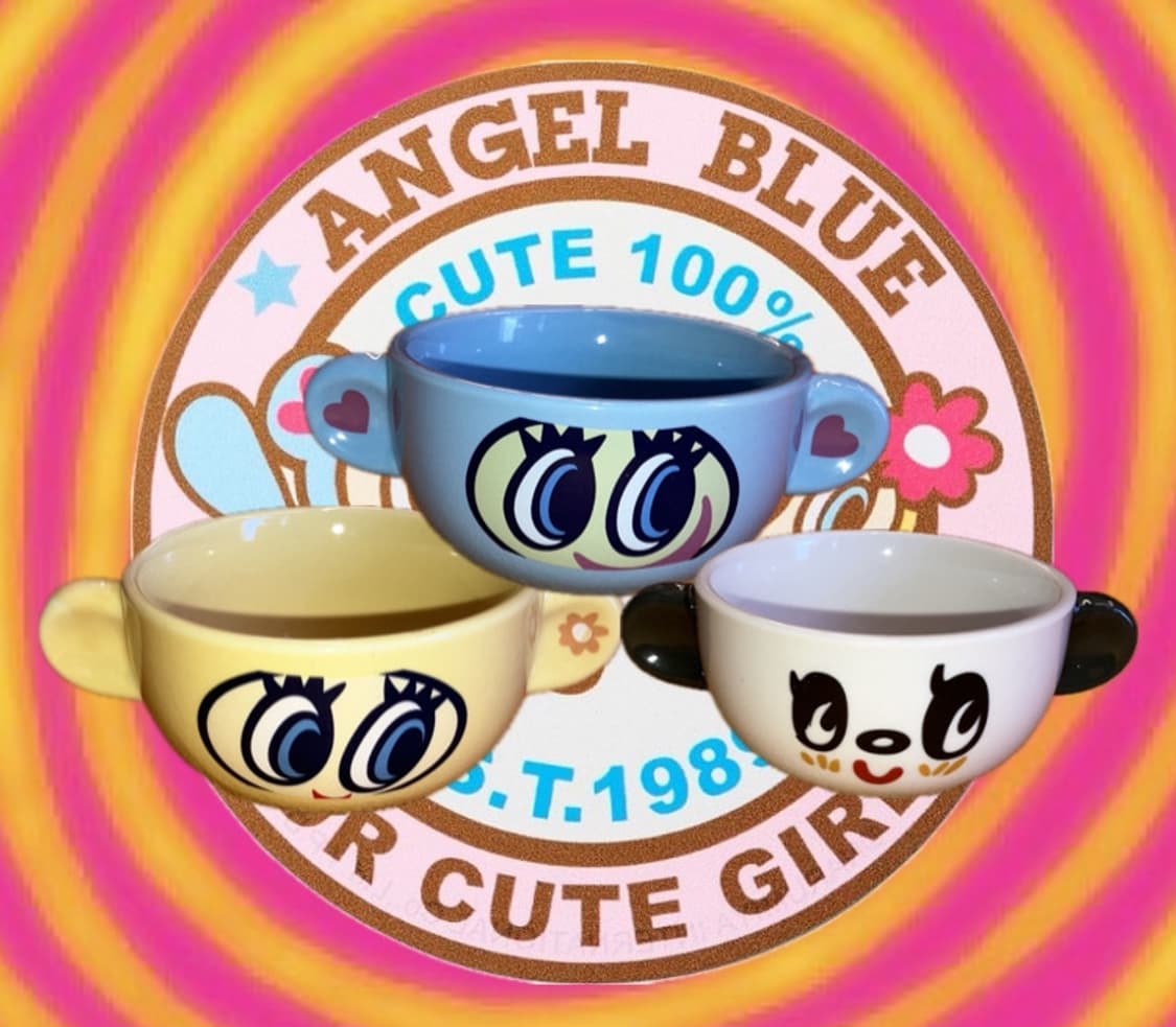 00s 고전 엔젤블루 스프컵 상품이미지1