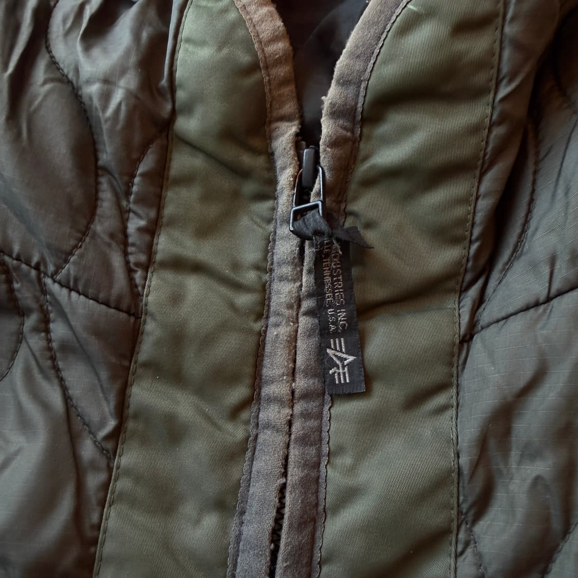 알파 인더스트리 퀼팅 라이너 자켓 상품이미지6