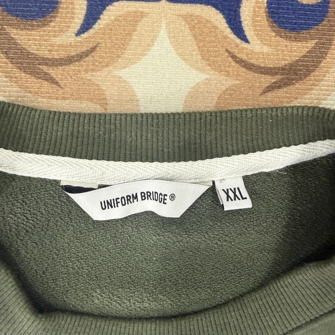 (XXL) 유니폼 브릿지 1060맨투맨 스웻셔츠(올리브) 상품이미지2