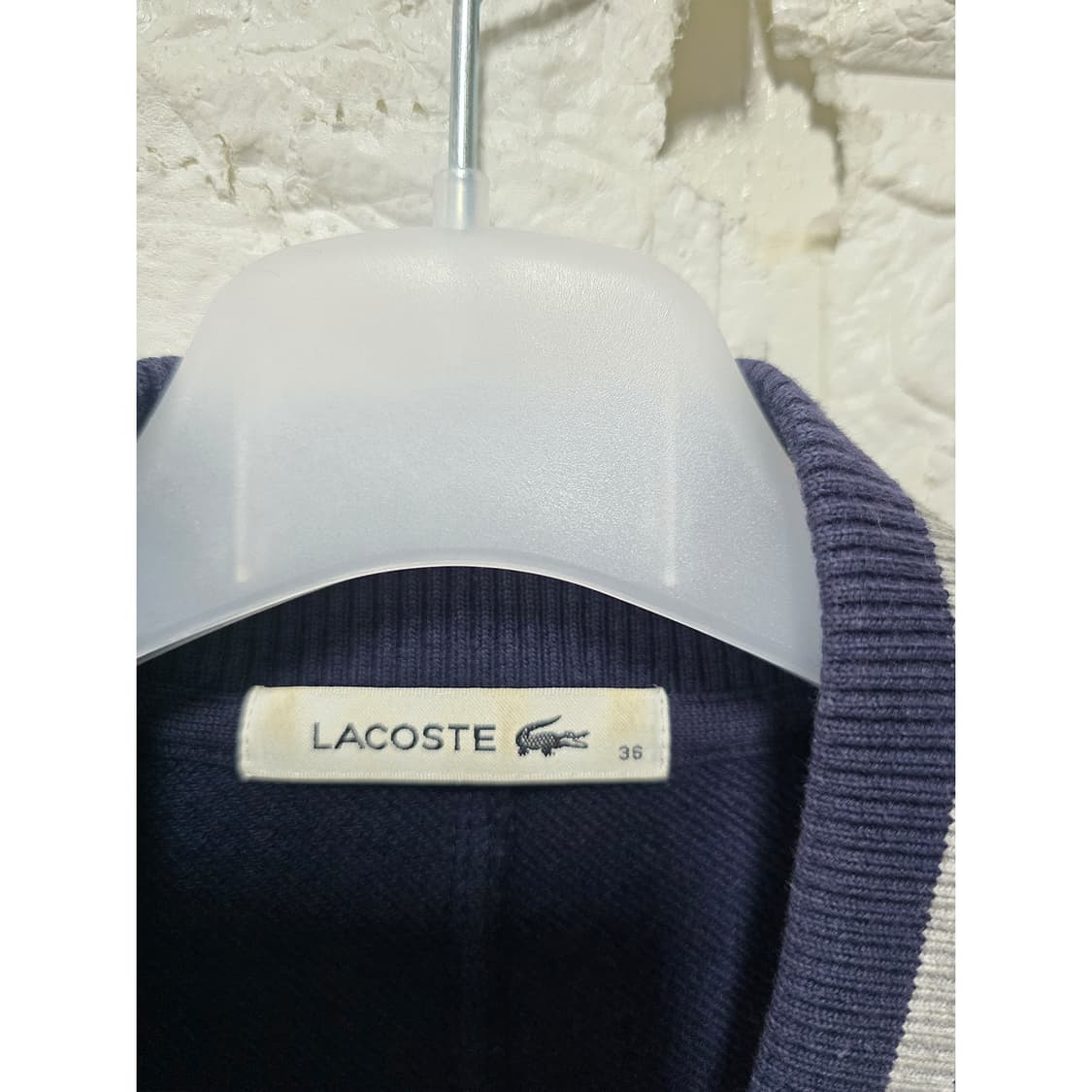 택포// 라코스테 네이비 바시티 자켓 95 상품이미지2