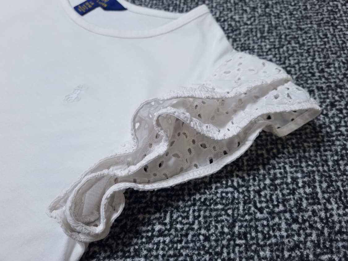 [무료배송][150]폴로 키즈 프릴 소매 반팔티 상품이미지7