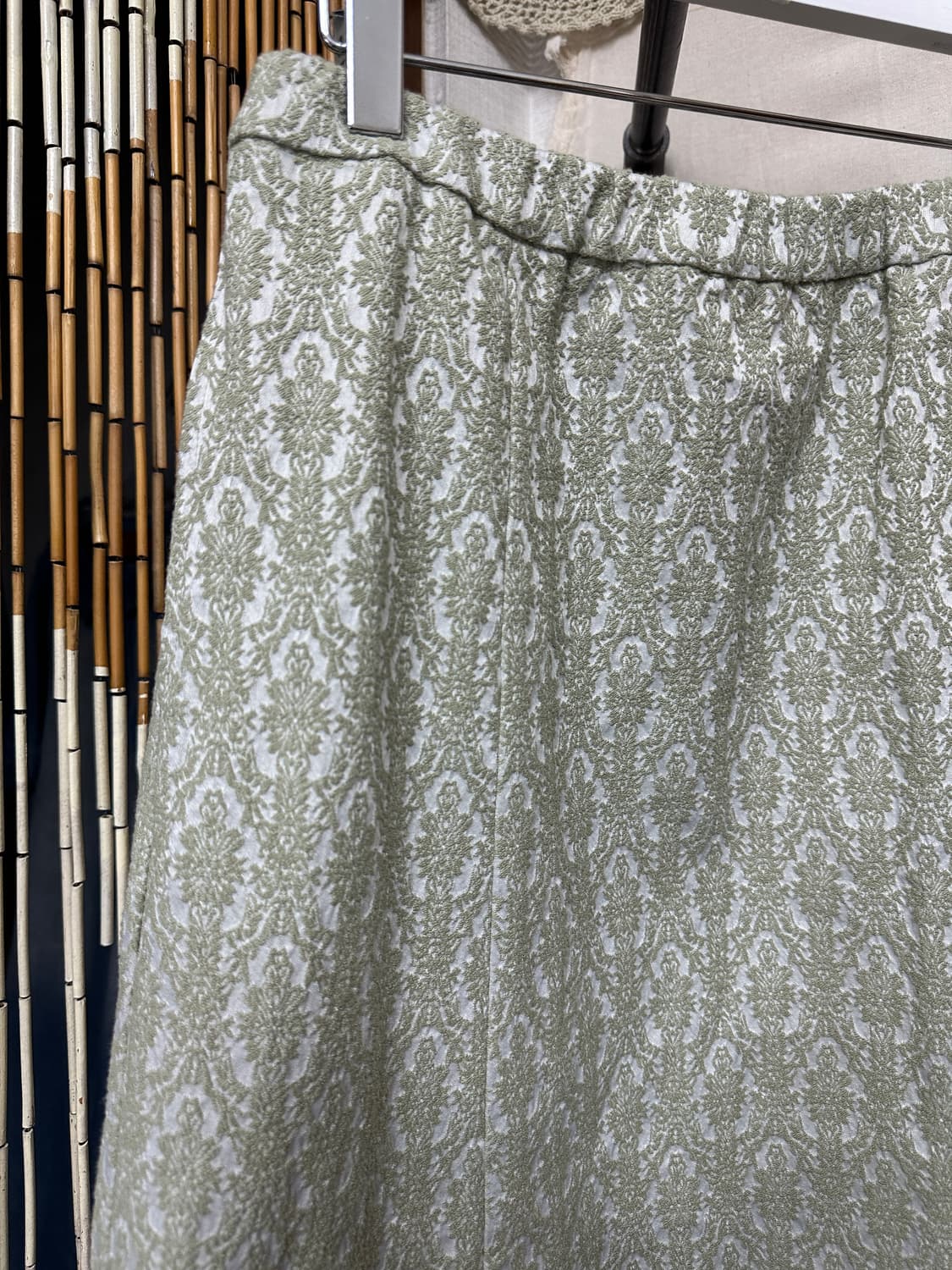 {dead stock} rosy life jacquard skirt 상품이미지5