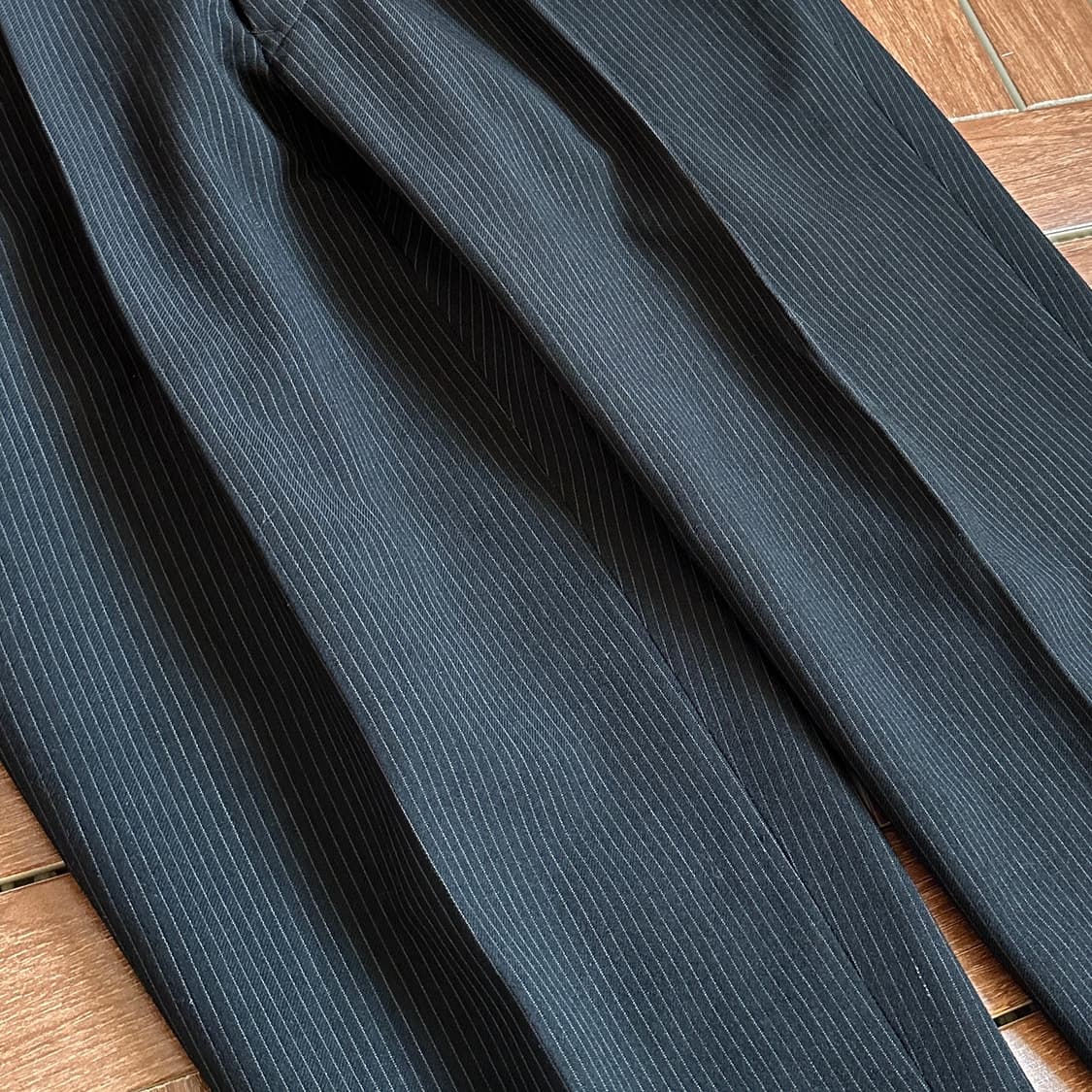 ~80‘s Euro pin striped dress work pants 상품이미지3