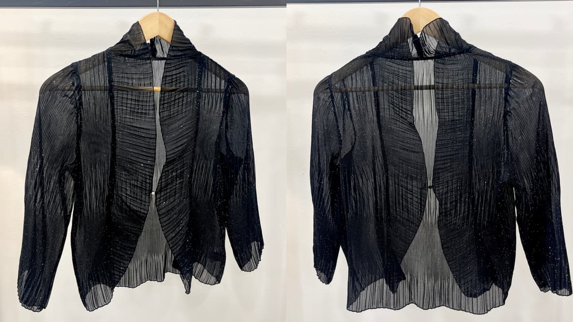 Sparkle see-through cardigan 상품이미지7