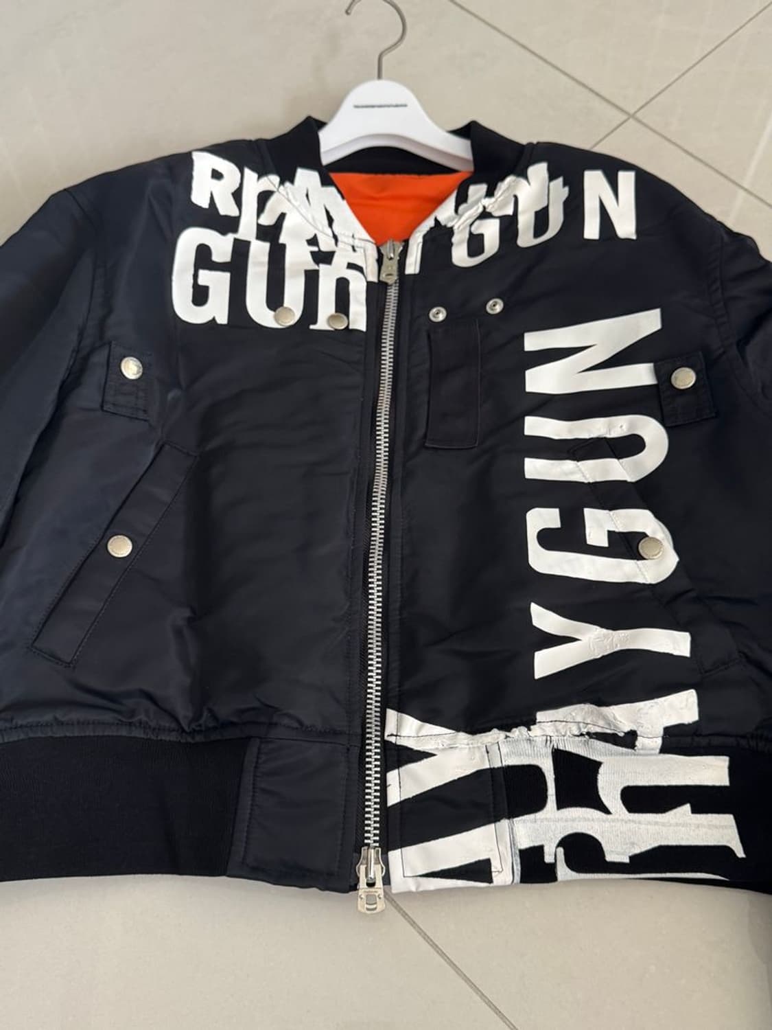 CROPPED BOMBER 2WAY 크롭 봄버 자켓 상품이미지7