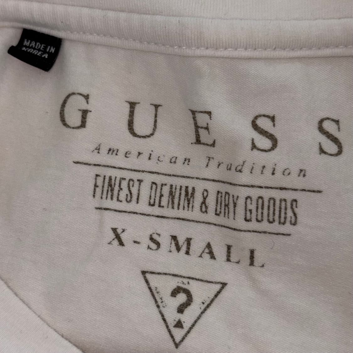 게스 로고 여성 반팔티 y2k 상품이미지4