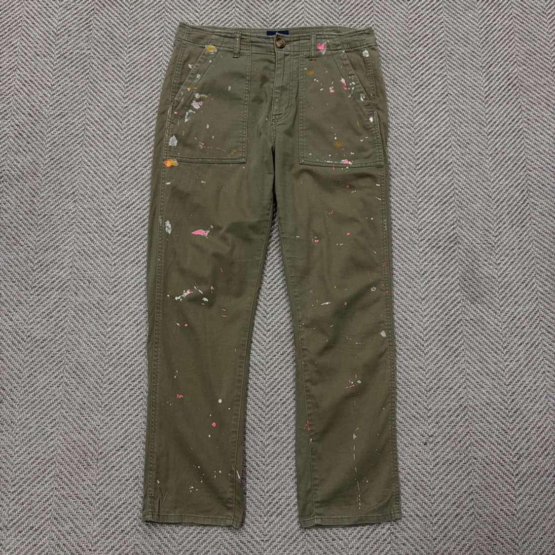 아메리칸이글 페인팅 코튼팬츠 v2755 상품이미지1