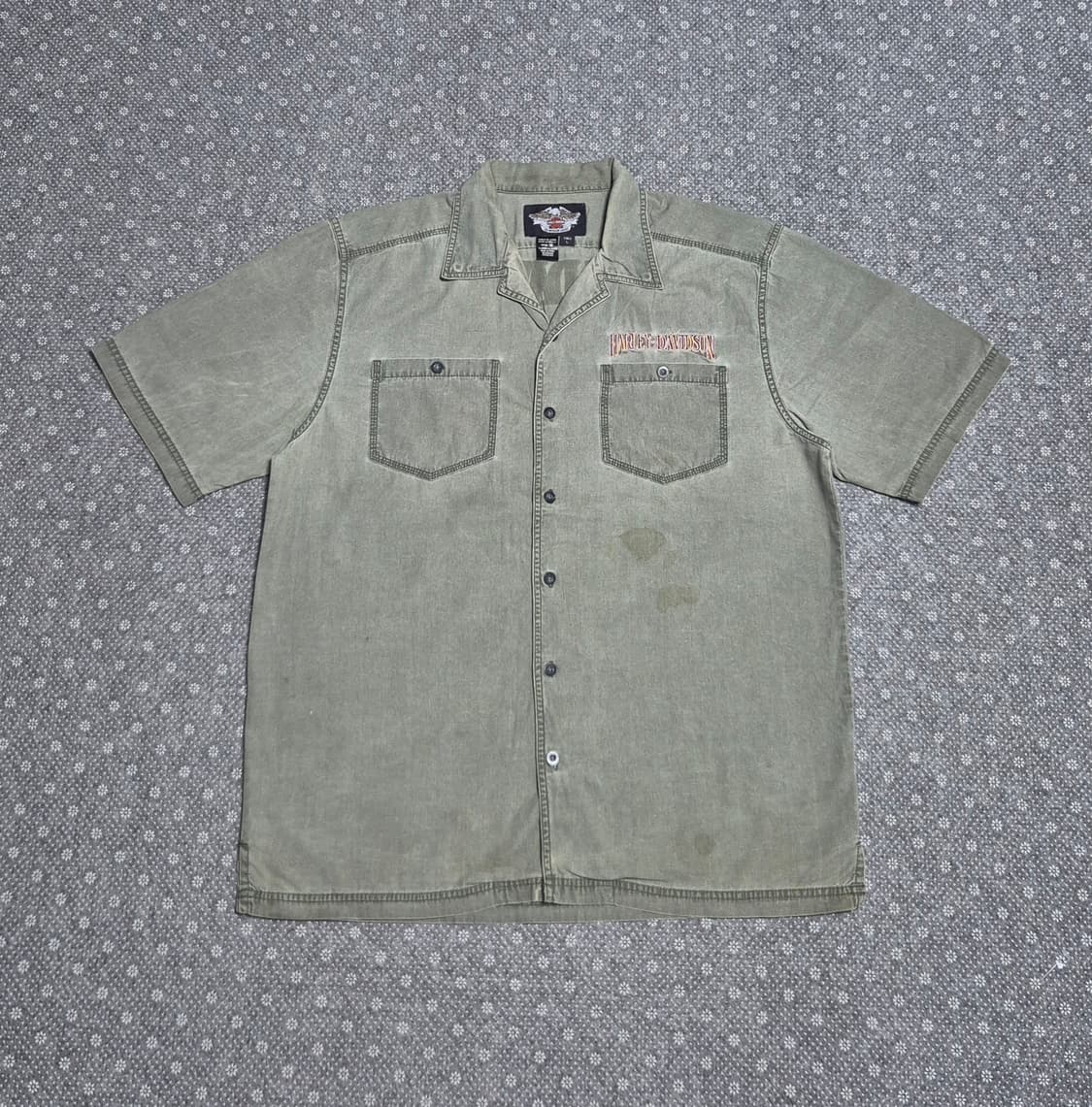 [L] 할리데이비슨 반팔 셔츠 -537
 상품이미지1