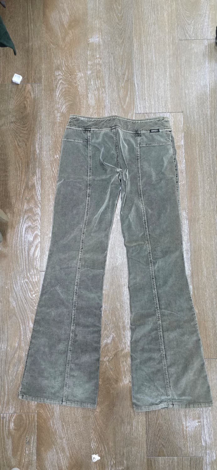 게스 GUESS 부츠컷 팬츠 / 28 / 워싱 카키그레이 상품이미지2