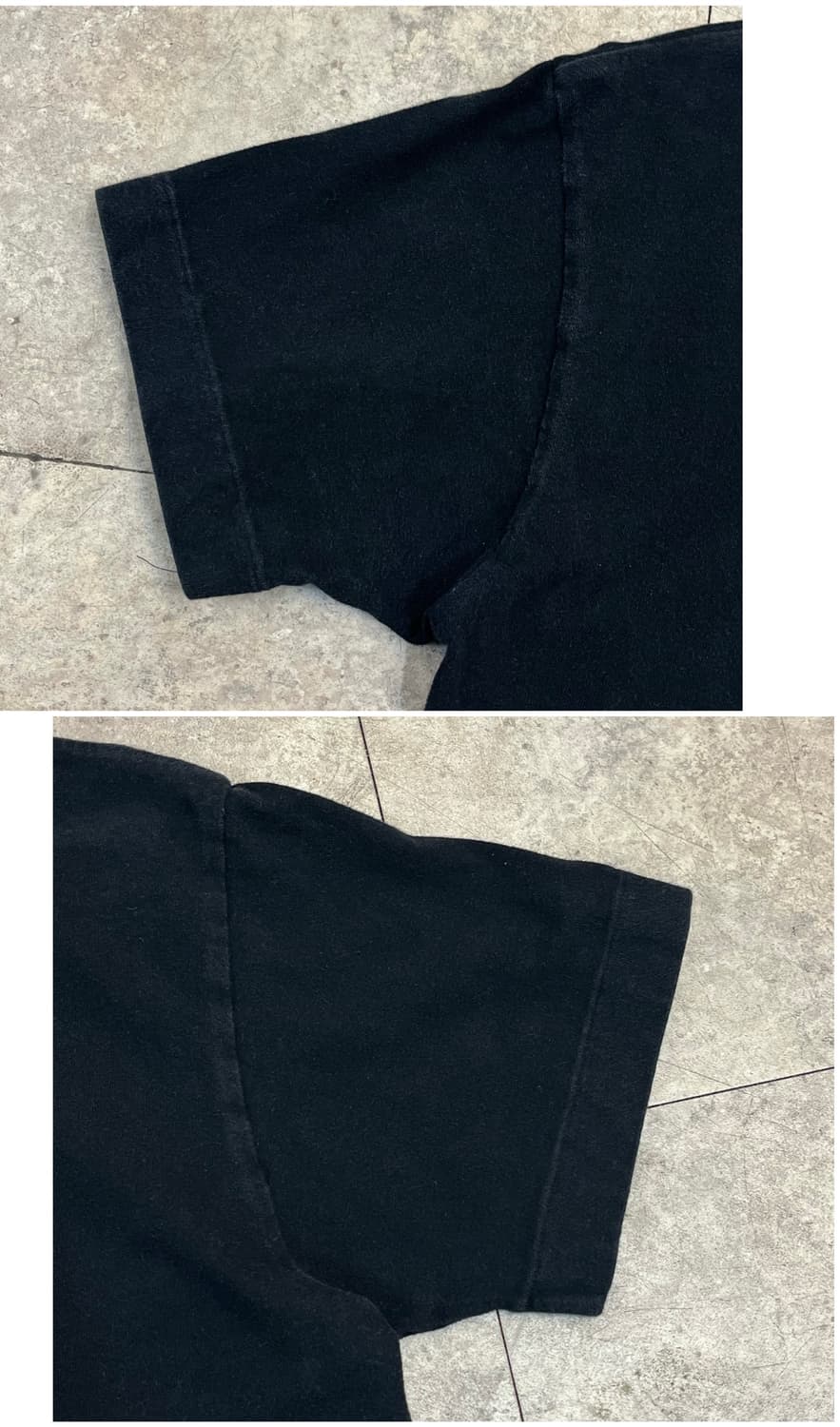 꼼데가르송 블랙 하트 와펜 반팔티 블랙 L #csz3479 상품이미지10