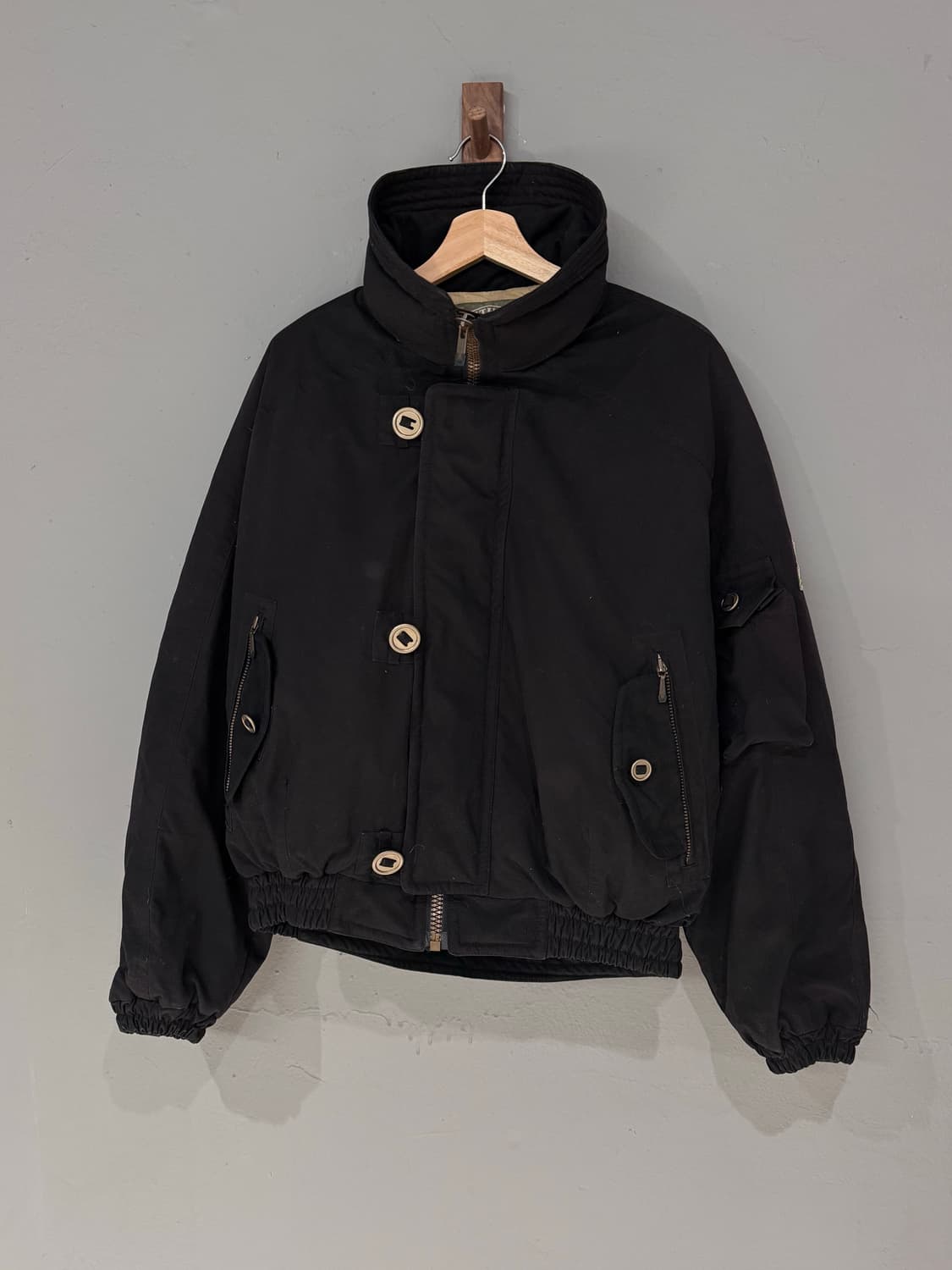 90s Phenix 피닉스 버튼업 봄버 구스다운 자켓 상품이미지2