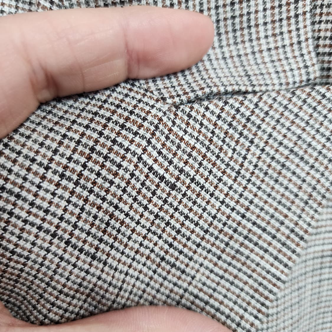 쉬즈미스 체크 패턴 여성 자켓 상품이미지5