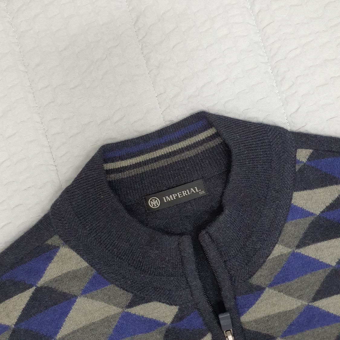 임페리얼 울100 집업 가디건 남자105 상품이미지2