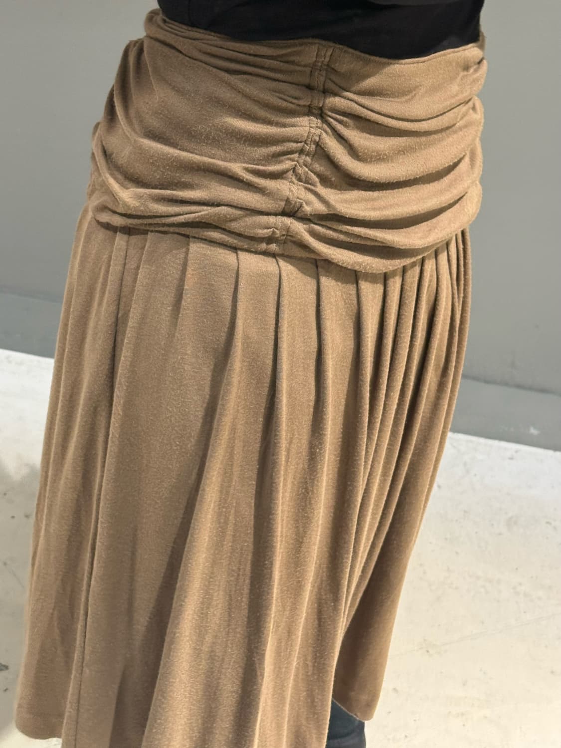 hirring detail pleats line skirt  상품이미지5
