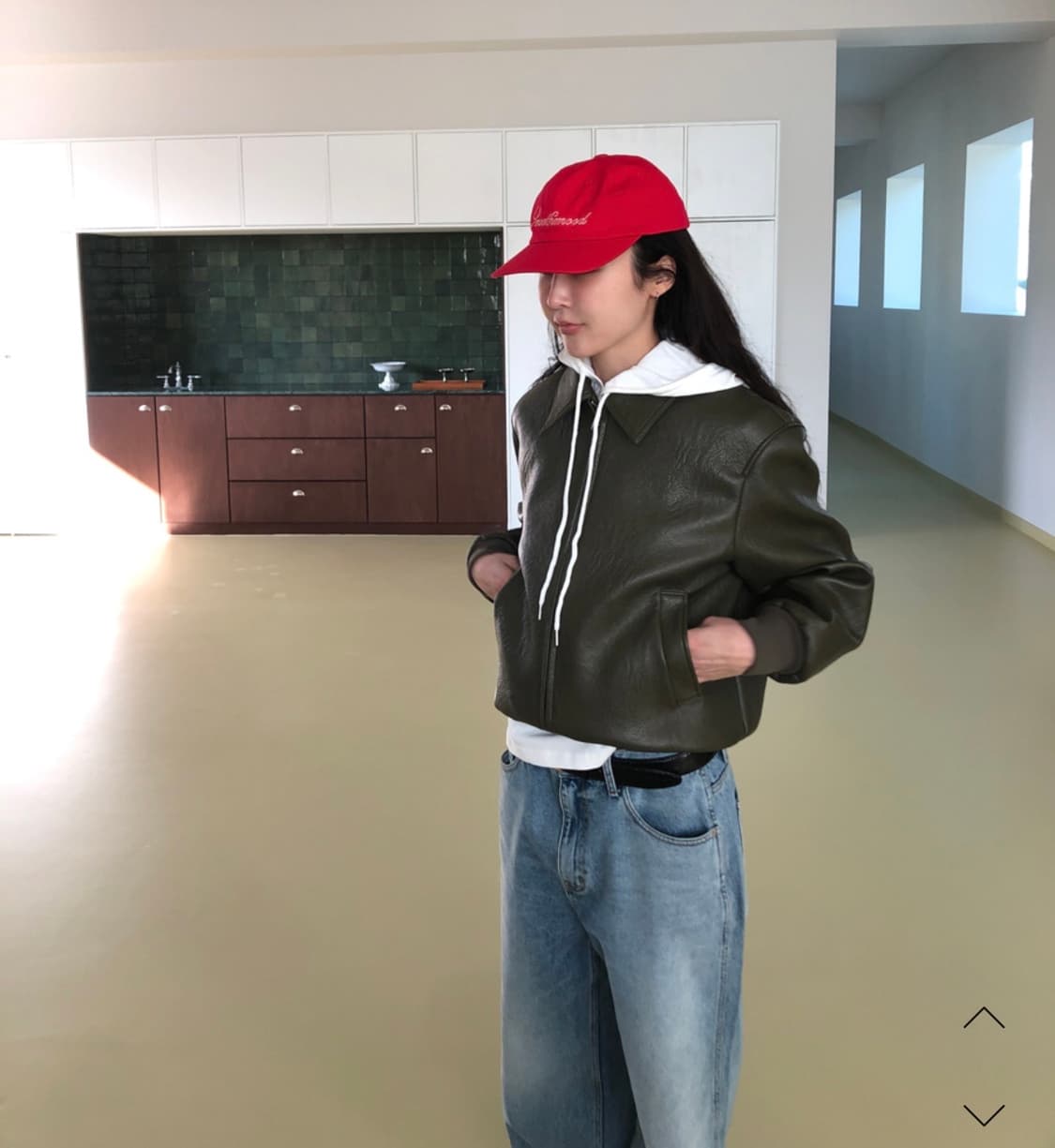 메이비베이비 레더자켓 (정가:139,000) 상품이미지2