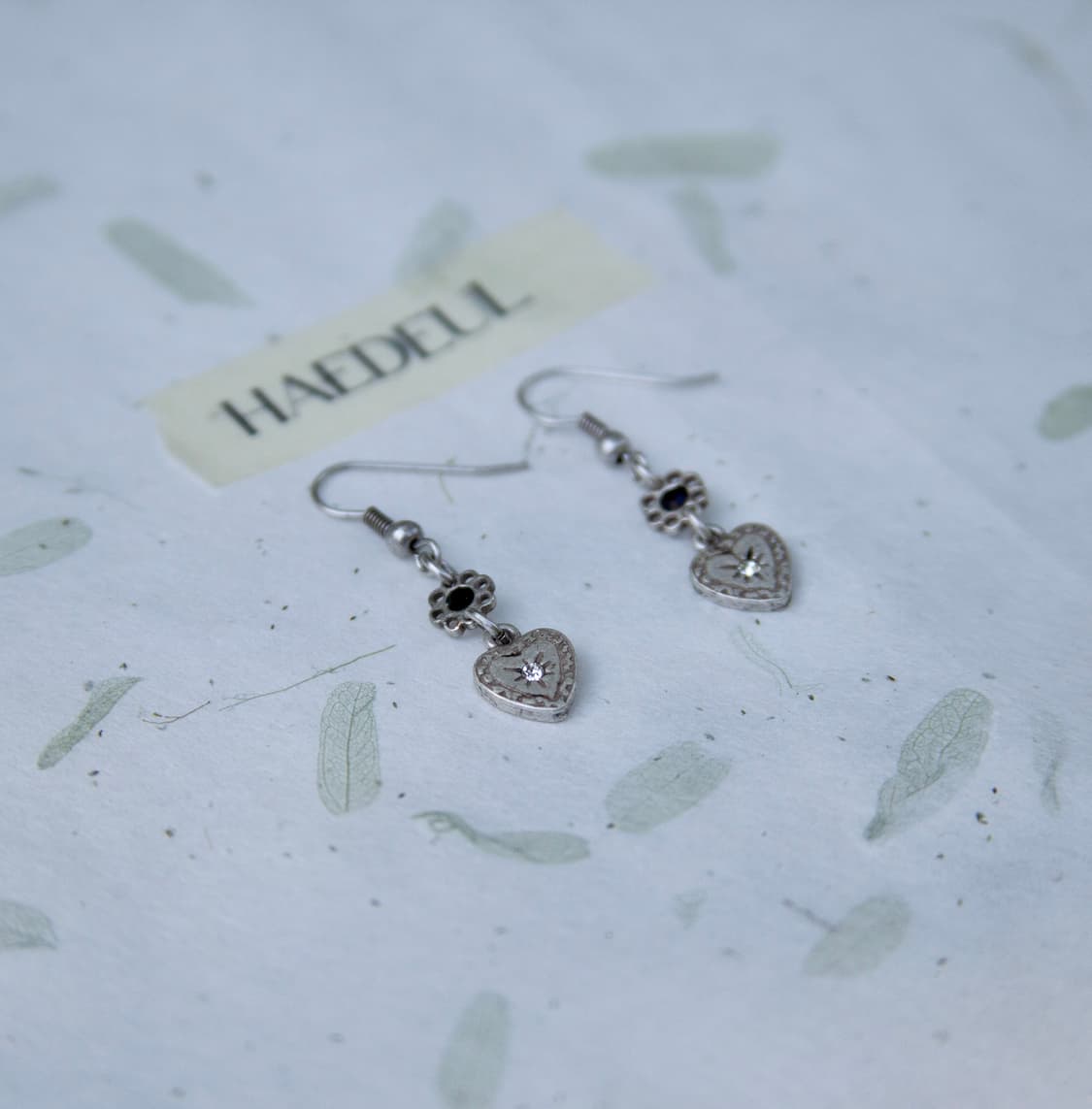 Heart Flower Earring 상품이미지2