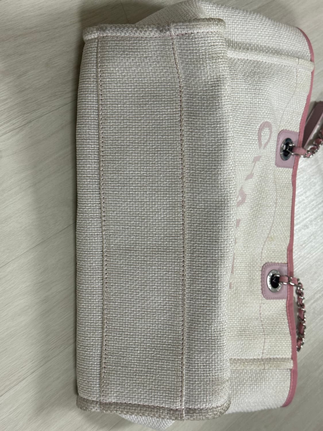 샤넬 도빌백 연핑크 상품이미지6