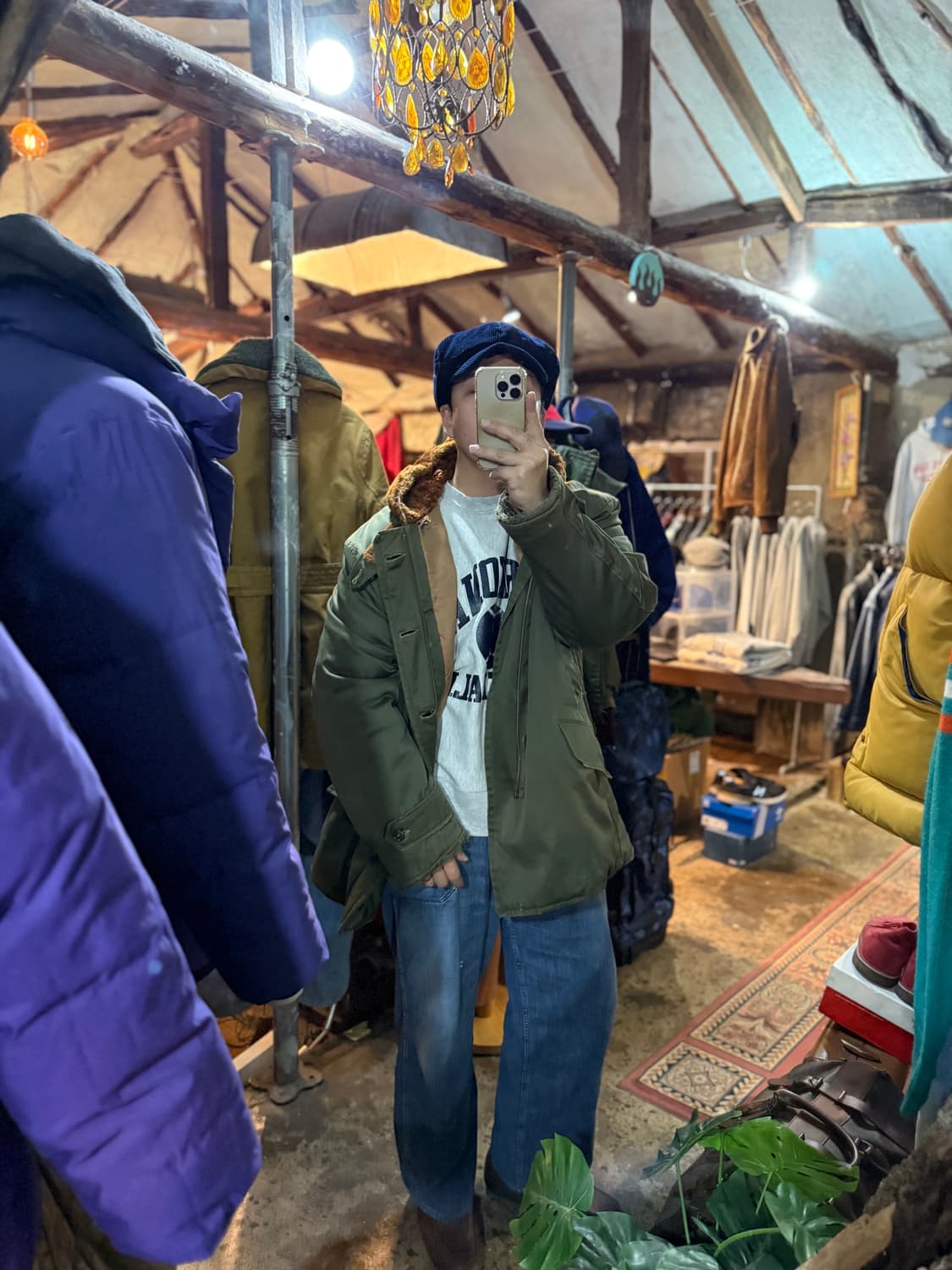 RARE’ 1940’s Usaaf B-9 Parka  상품이미지9