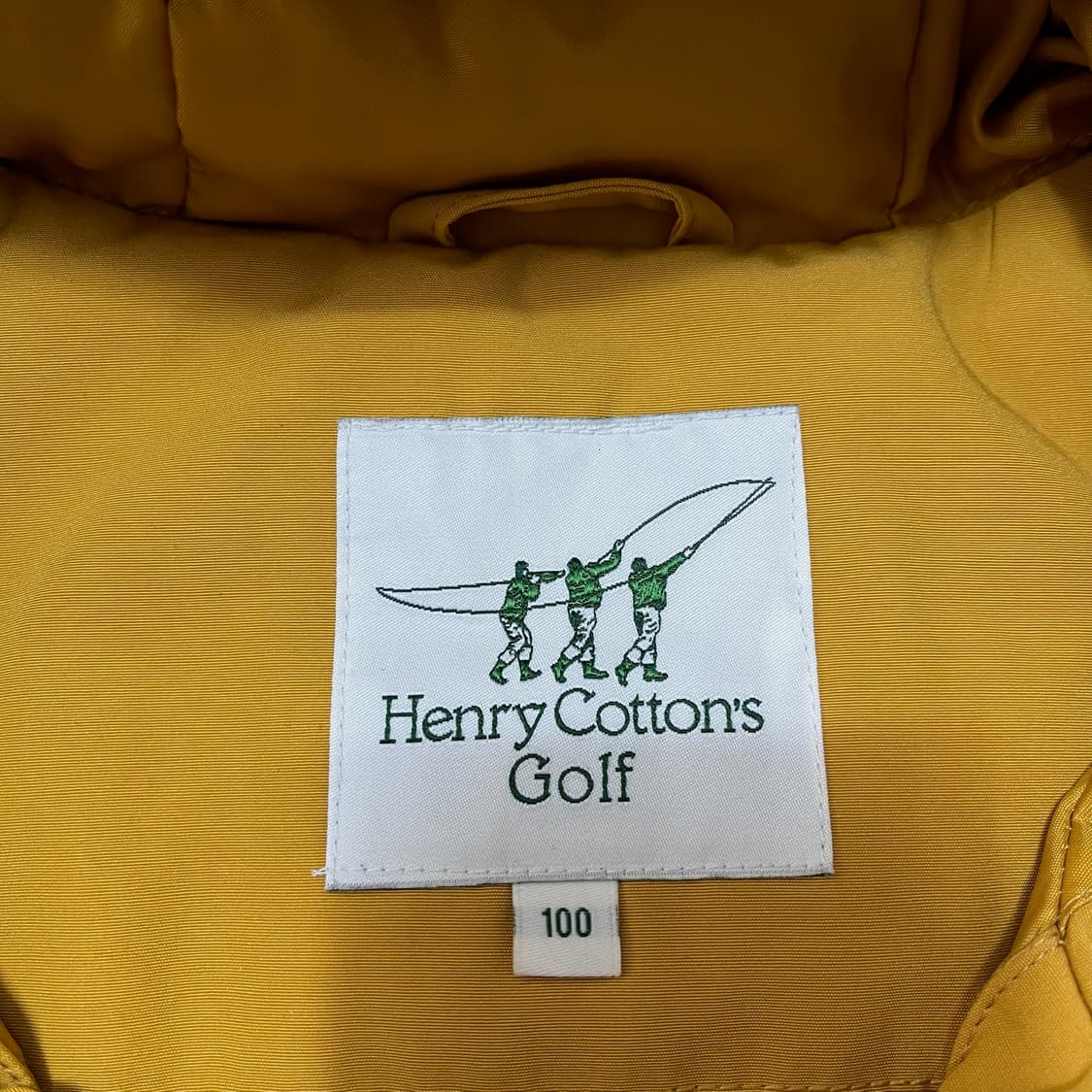 헨리코튼 골프 남성 구스다운 후드 야상 롱패딩 L/100  상품이미지6