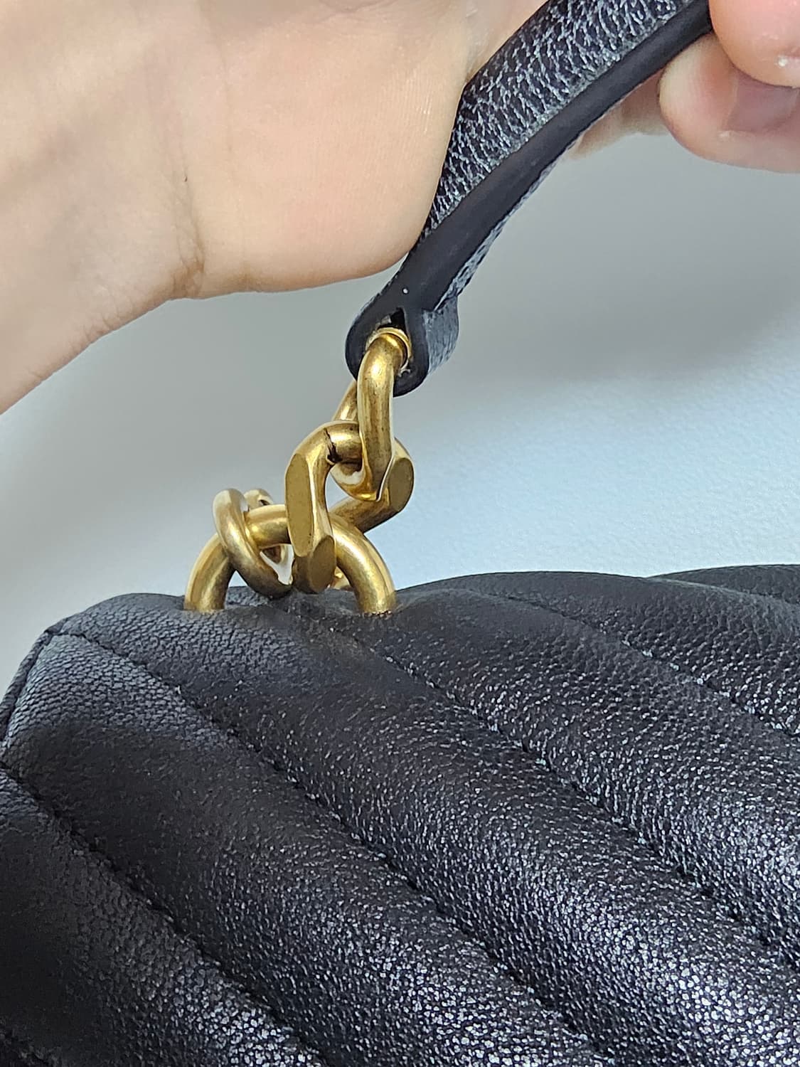 입생로랑 컬리지백 미듐 (새상품급) 상품이미지7