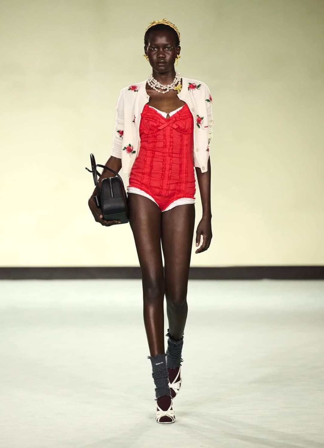 [6]슈슈통 26ss 스레드워크 플로럴 가디건/화이트 상품이미지4