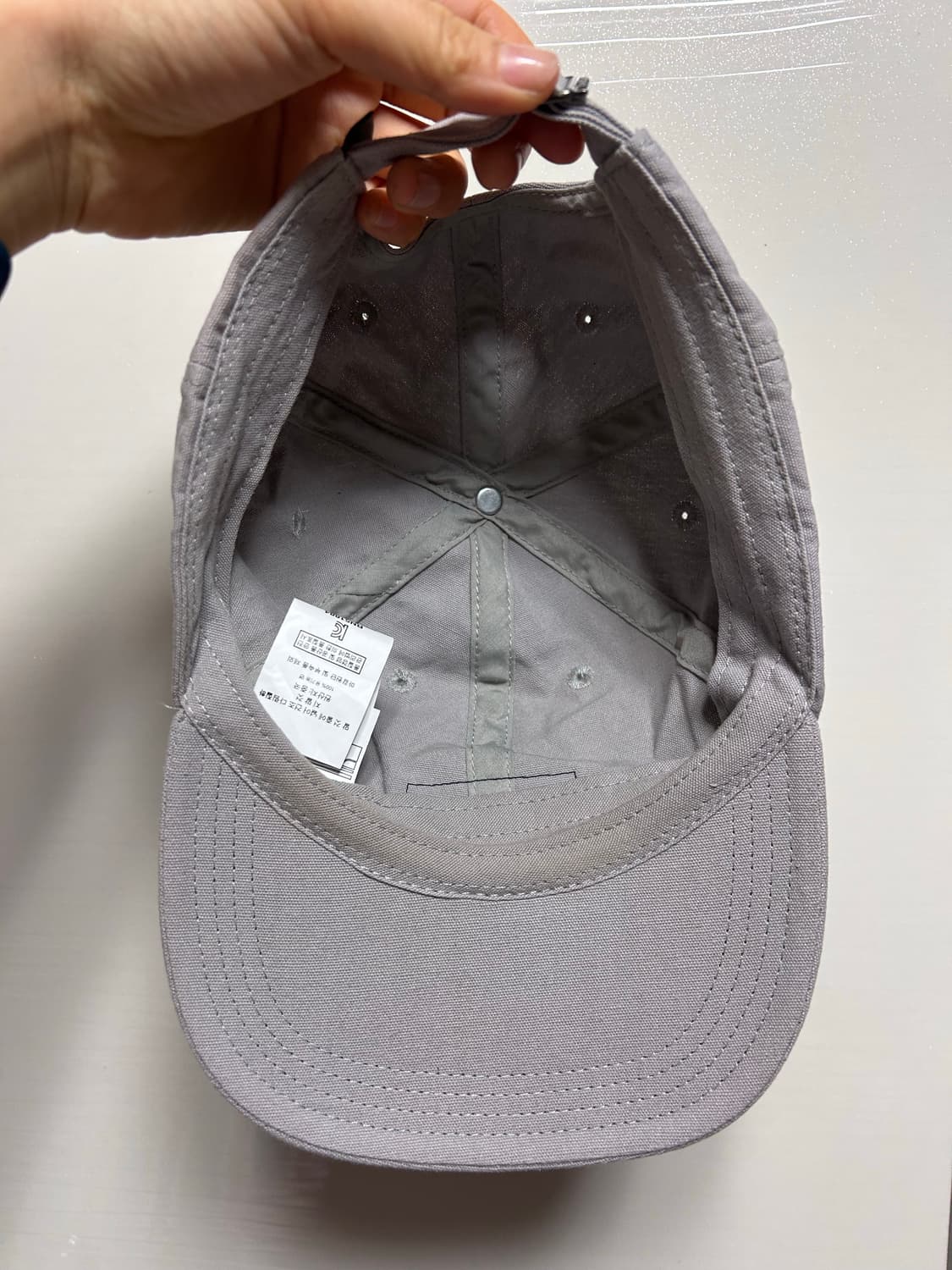 파타고니아 볼캡 ALL 회색 상품이미지5