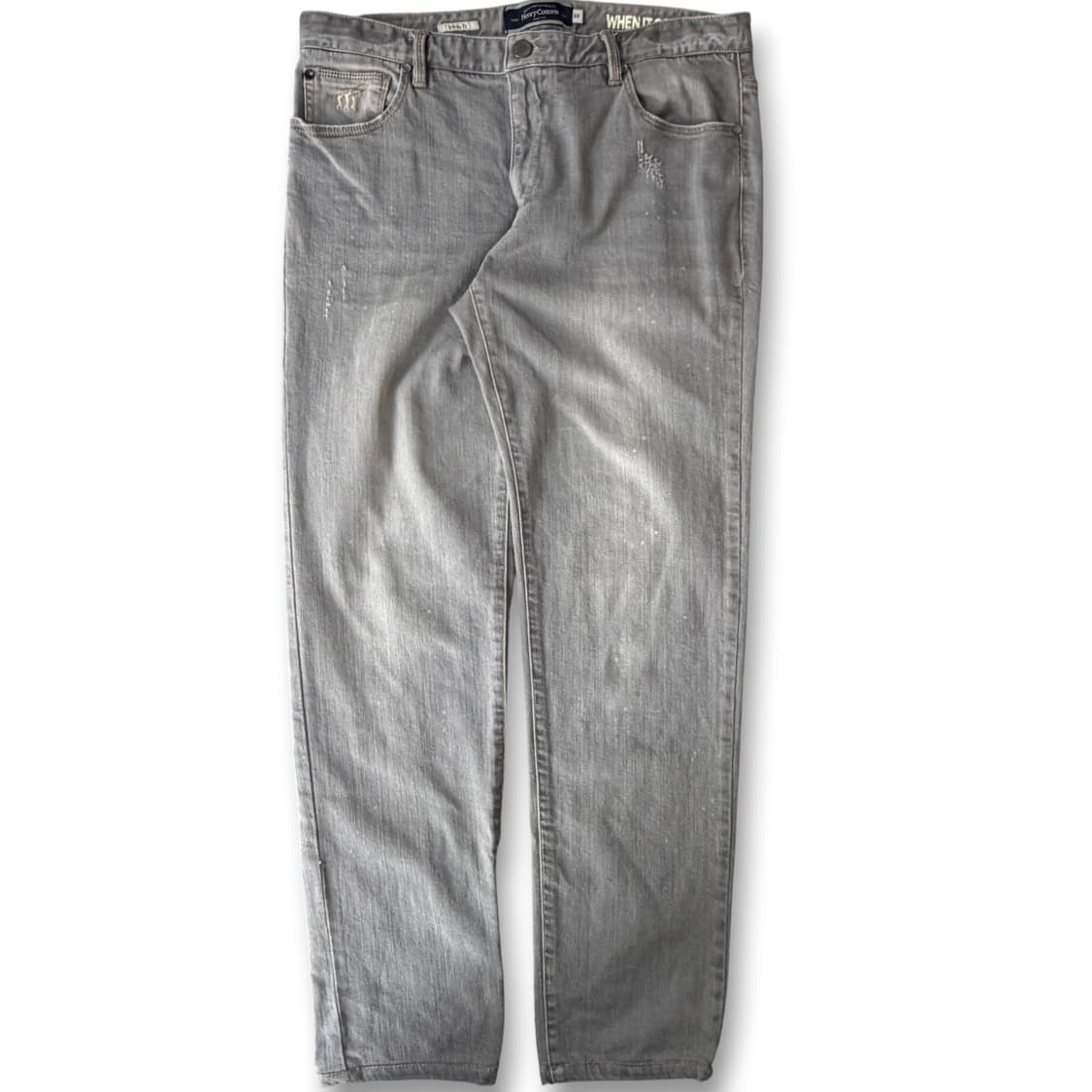 (33) 헨리코튼 리비에라핏 연그레이 데님팬츠 상품이미지1