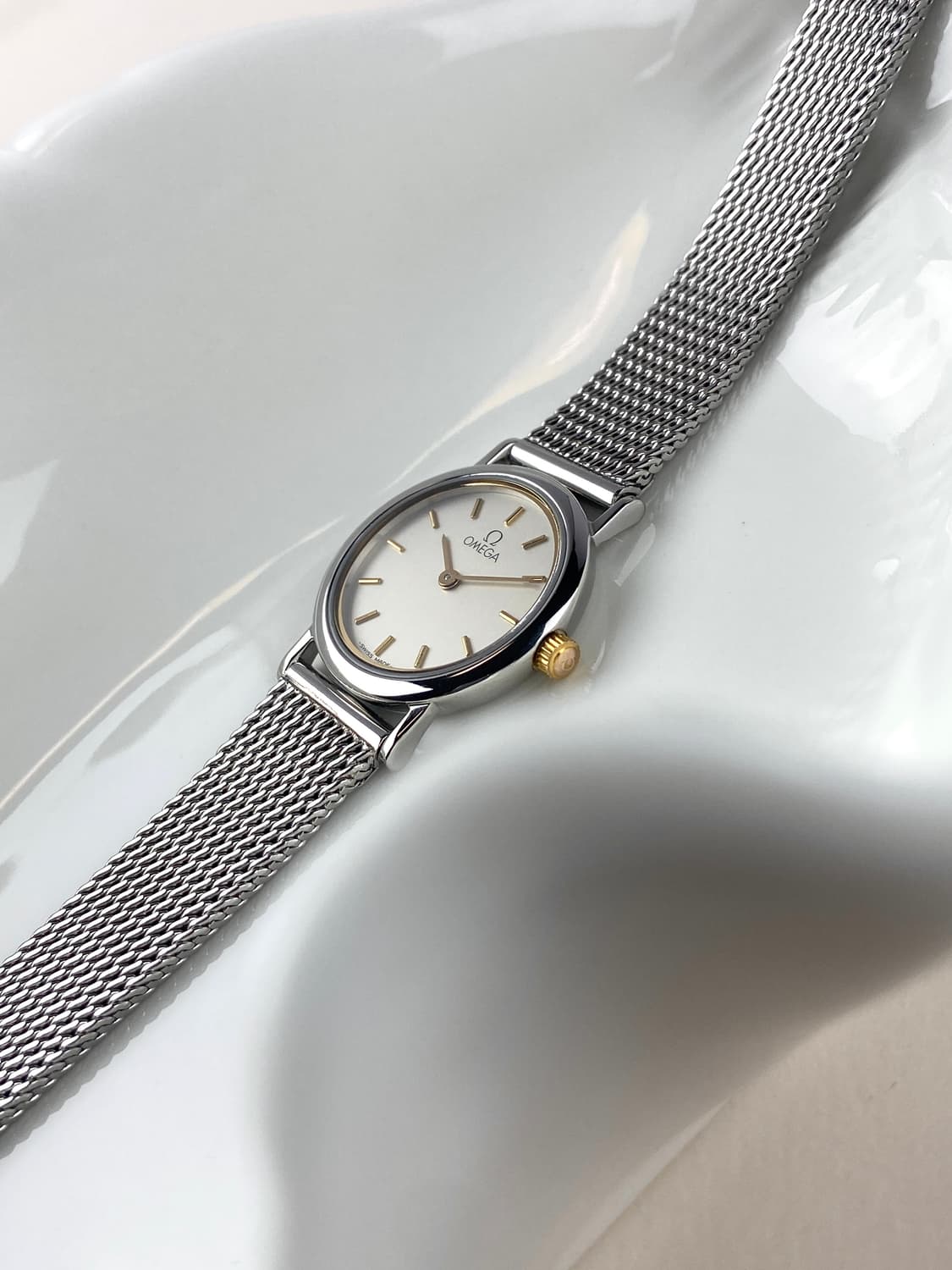 OMEGA Lady De Ville round watch 상품이미지7