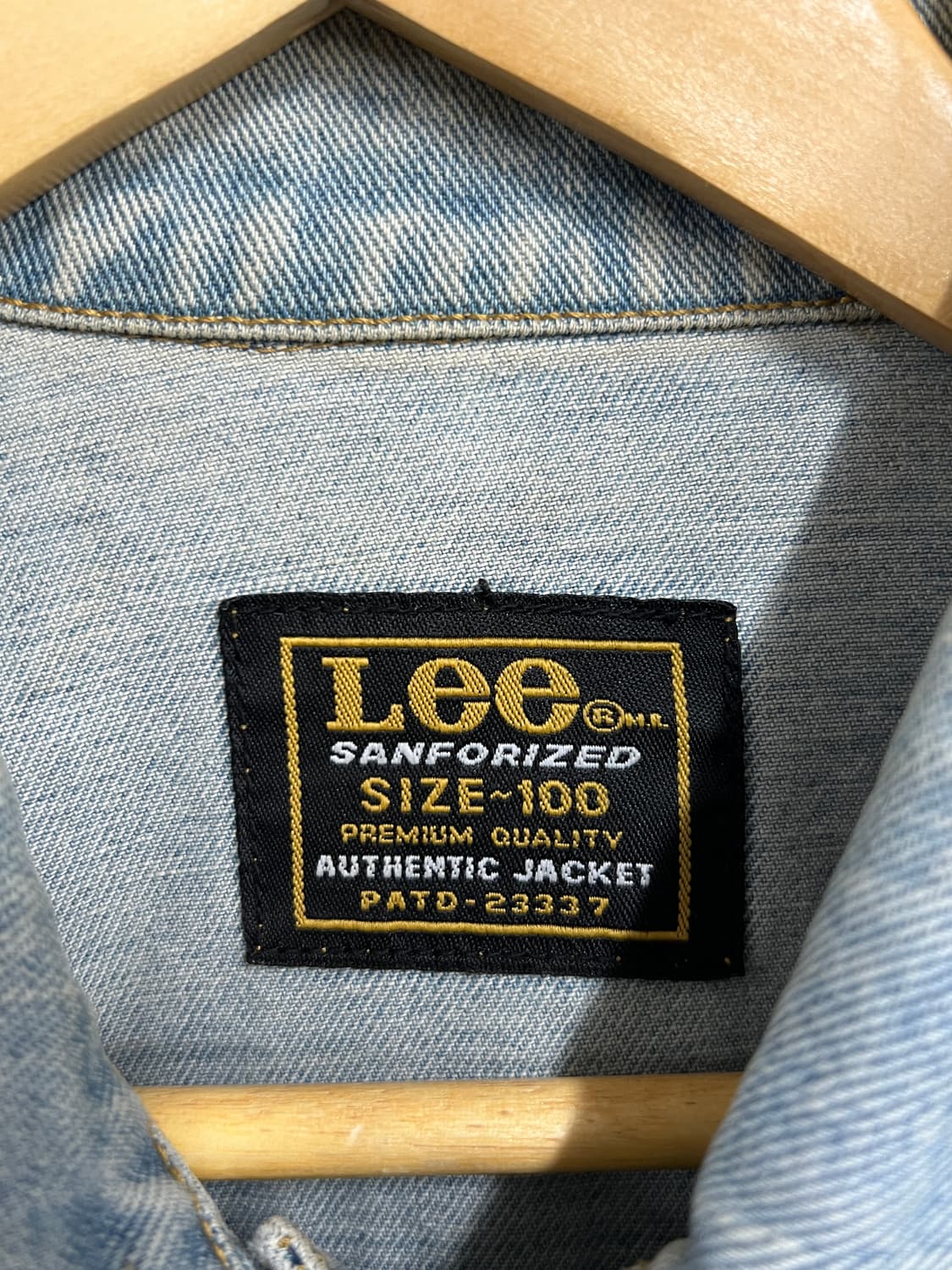 90s Lee 리 쌍방울 연청 트러커 데님 자켓 상품이미지5
