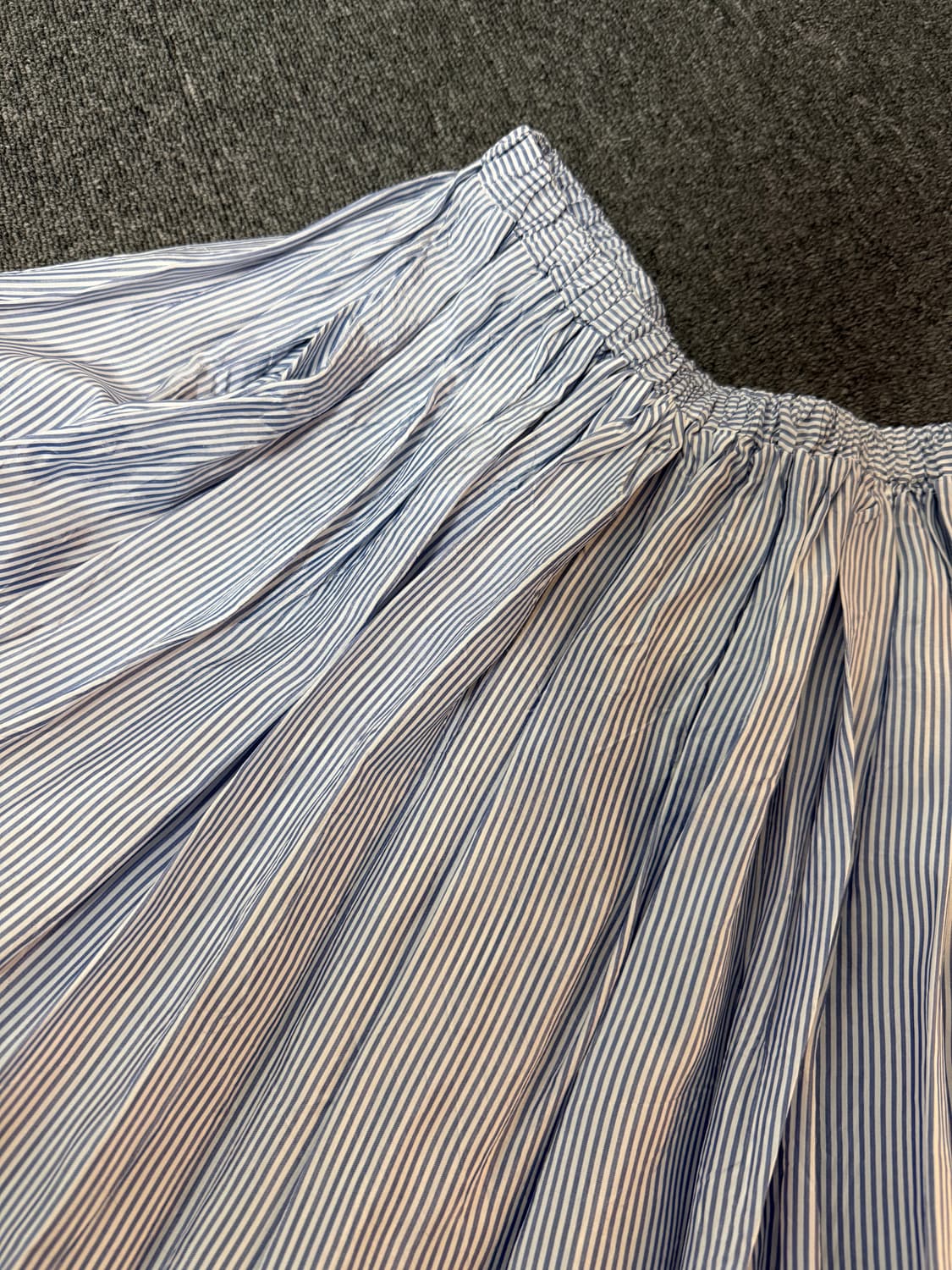 갈레고 데스포르테스 블루 스트라이프 스커트 상품이미지2