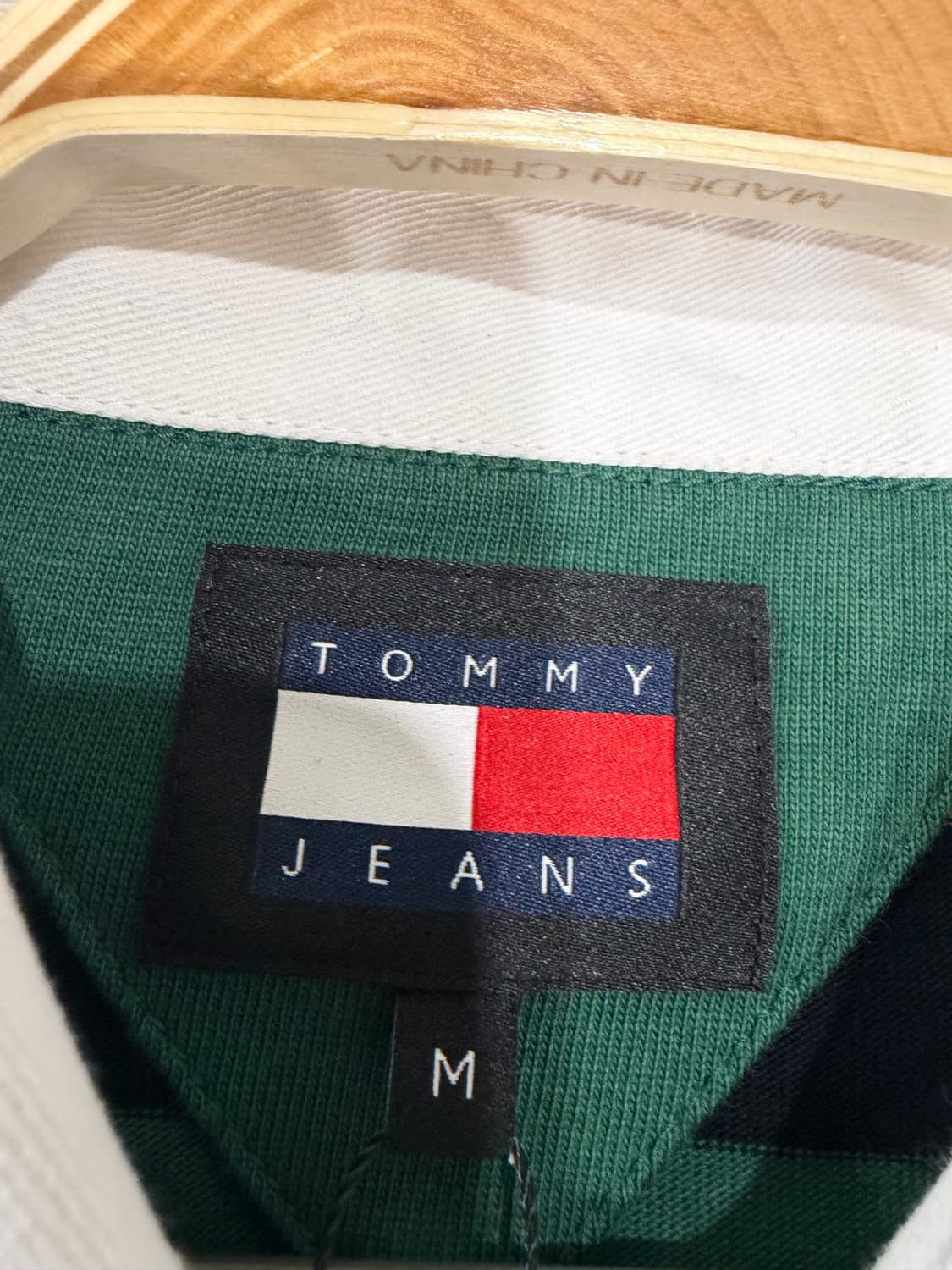 302. 타미힐피거 타미진스 럭비티 PK 카라티 상품이미지2