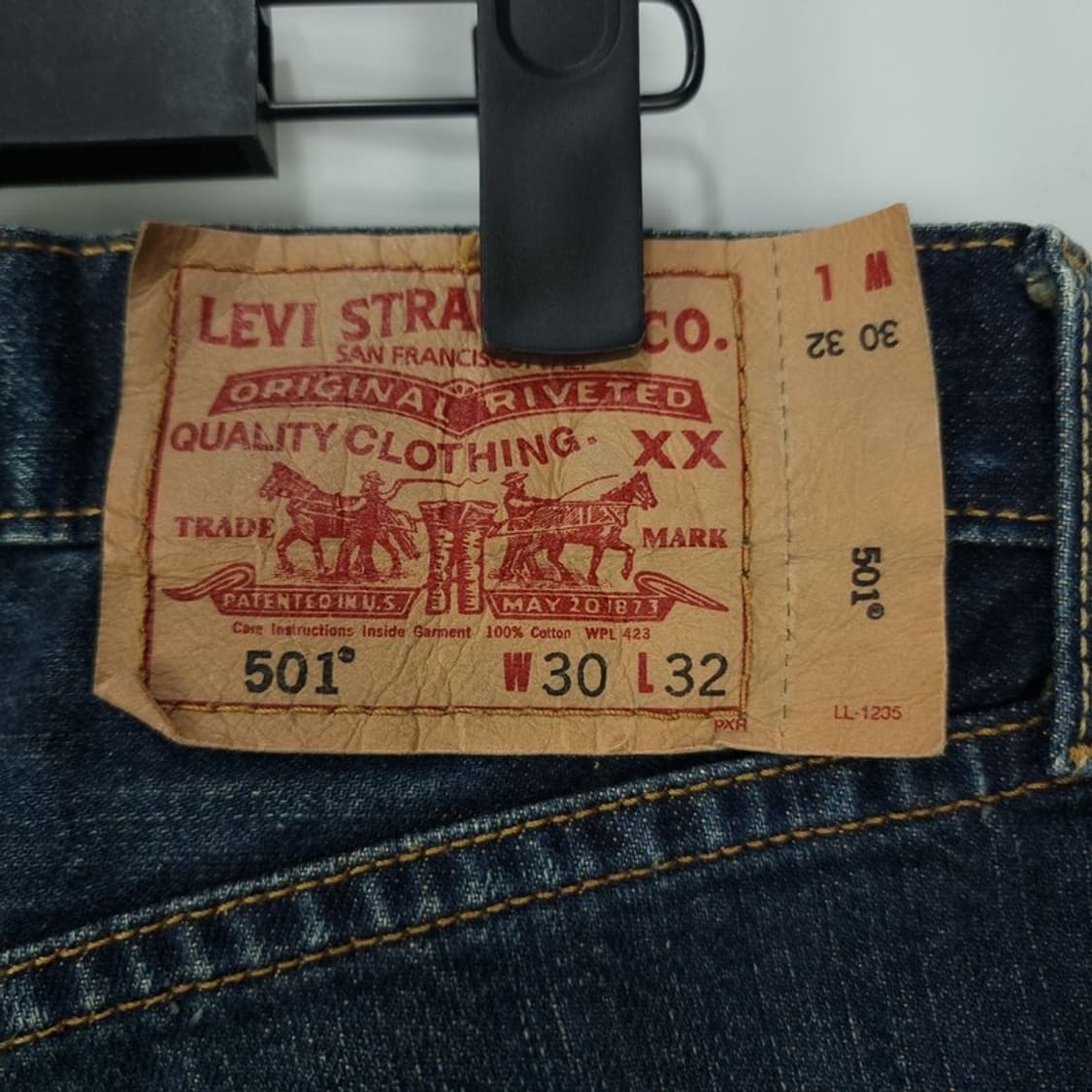 [리바이스] 501 스트레이트 데님 팬츠 청바지 M19216 상품이미지7