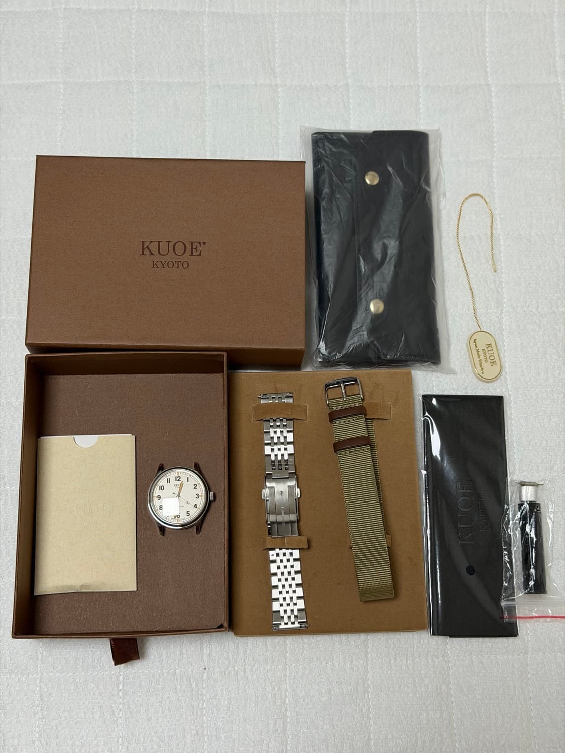 Kuoe 쿠오 올드스미스 90-002 38mm 기계식 상품이미지8