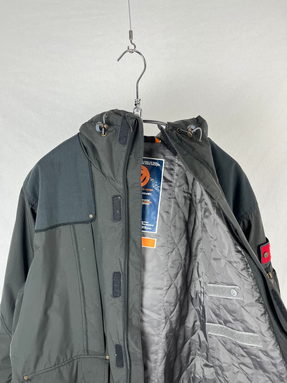 Vintage 나일론 유틸리티 하프 야상자켓 상품이미지7