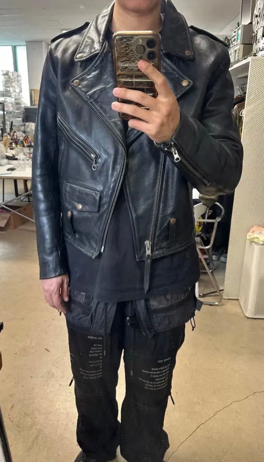 벤슨레더 라이더 가죽자켓 상품이미지7