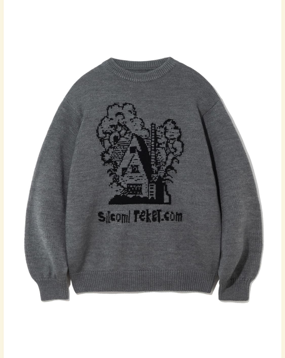 TEKET 테켓 HOME KNIT CHARCOAL 상품이미지1