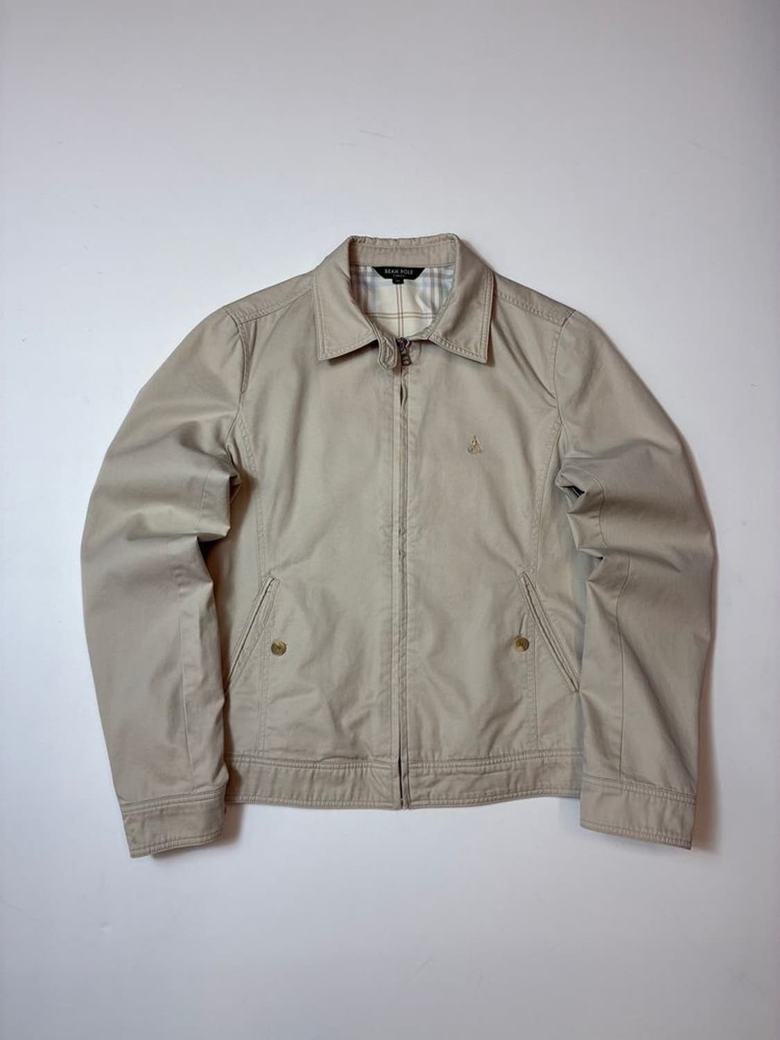 빈폴 레이디 00's 베이지 클래식 스윙톱 자켓 PN8388 상품이미지1