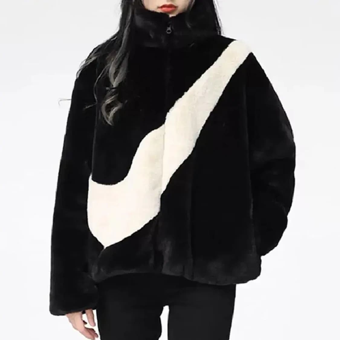 (새상품) 나이키 빅스우시 퍼 자켓 55-66 상품이미지5