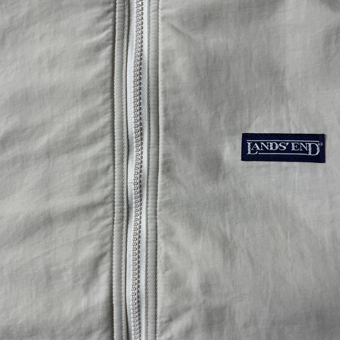 LANDS' END 1990s 랜즈엔드 아이보리 집업 자켓 A00812 상품이미지4