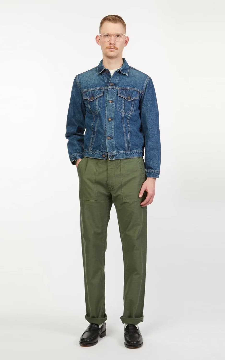 OrSlow 타입3 1960s 데님 자켓 상품이미지7