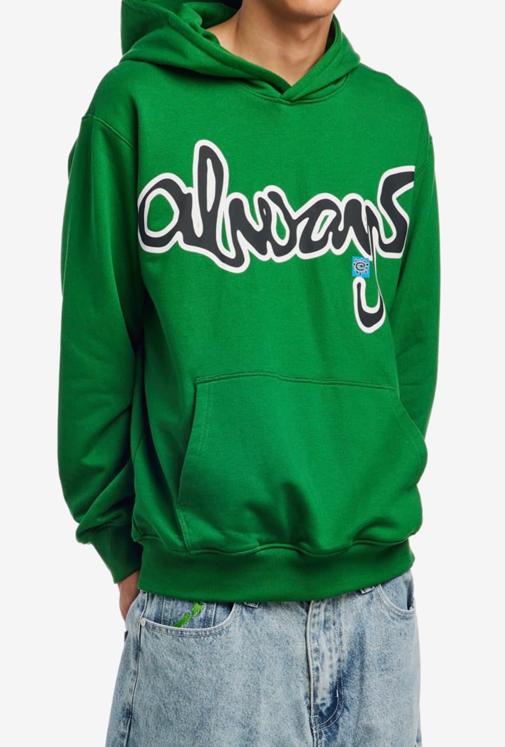 [M] always do what you should do 후드 그린 상품이미지2