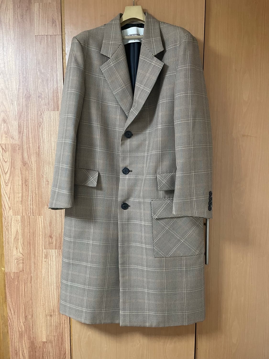 앤더슨벨 조셉 베이지 코트L 상품이미지3