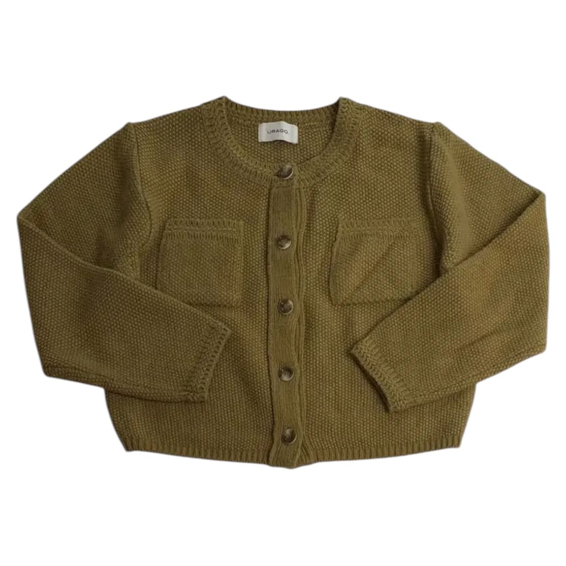 빈티지 크롭 니트 가디건 상품이미지1