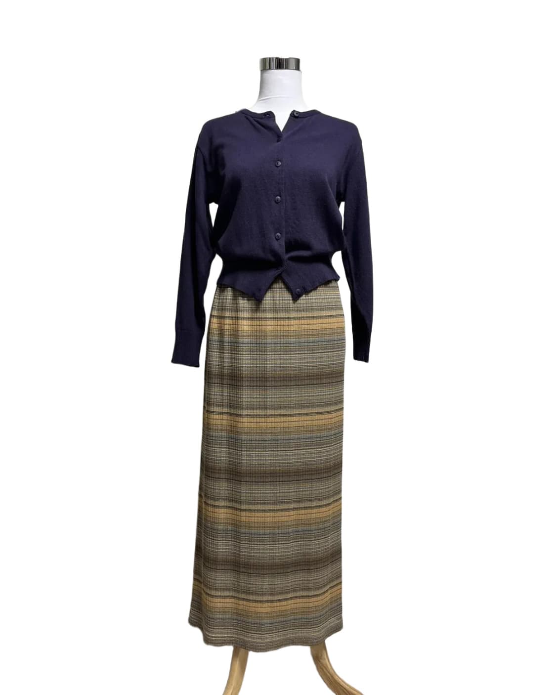 Stripe maxi skirt 상품이미지4